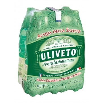 6 bottiglie Acqua Uliveto 15 L Pet