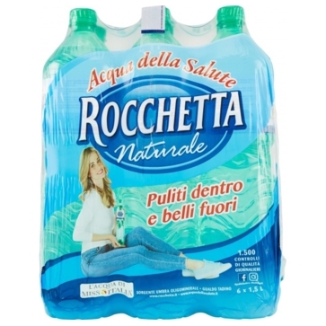 6 bottiglie Acqua Rocchetta 15 L Pet