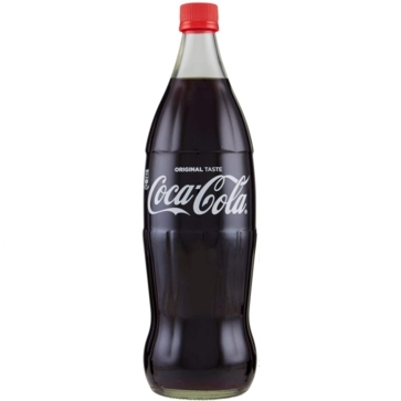 6 bottiglie 1 litro vetro Coca Cola