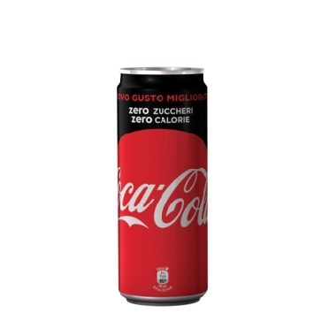 12 Lattine 33 cl Coca Cola Zero