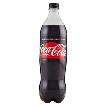 6 bottiglie 1 Litro Pet CocaCola zero