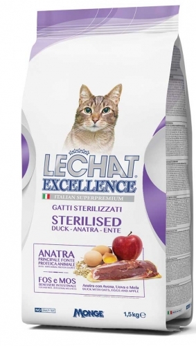 Lechat Excellence 15 Kg Sterilised anatra