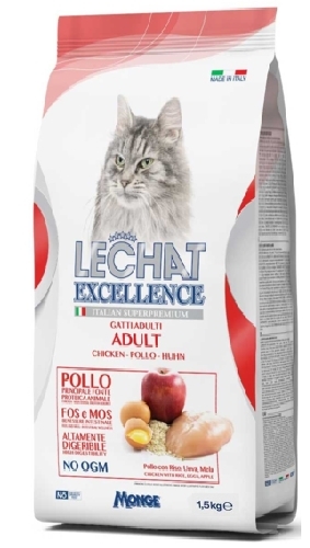 Lechat Excellence 15 Kg Gatti Adulti Pollo