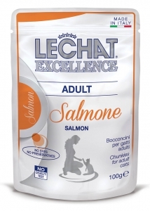 Lechat Excellence Adult 100 gr bocconcini salmone