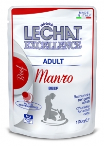 Lechat Excellence Adult 100 gr bocconcini manzo