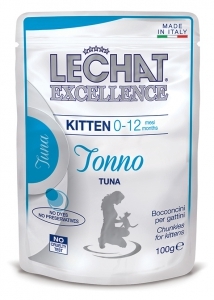 Lechat Excellence kitten 100 gr bocconcini tonno