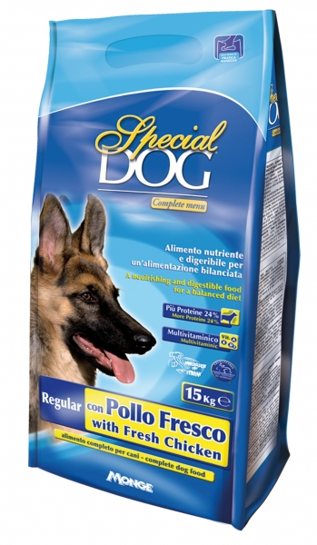 Special dog premium regular pollo fresco