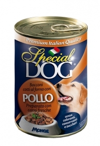 Special dog bocconi pollo