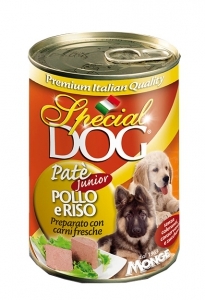 Special dog patè junior pollo e riso