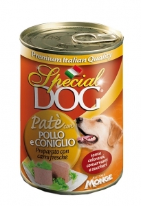 Special dog patè pollo e coniglio