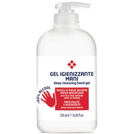 500 ml  Gel igienizzante mani Parisienne