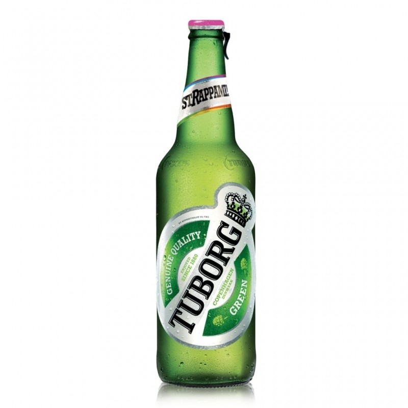 6 bottiglie da 66 cl Tuborg Beer 66 cl