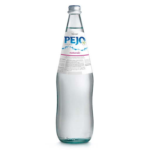 6 bottiglie acqua pejo litro vetro