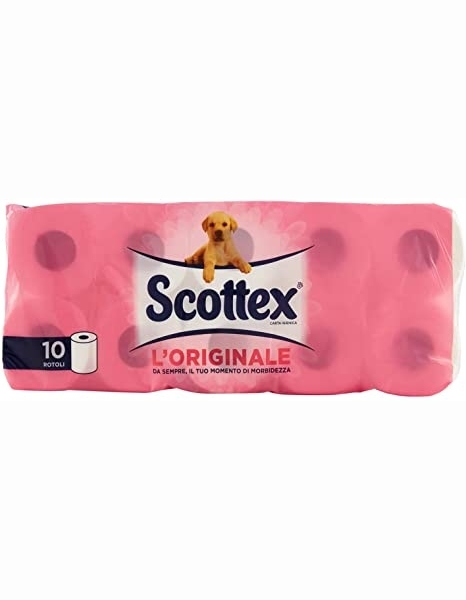 Carta da cucina asciugatutto Foxcot confezione da 4 rotoli